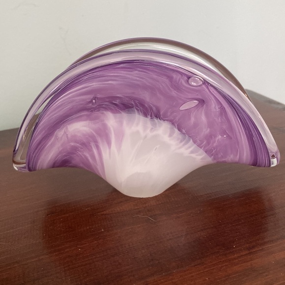 Murano glass serviette holder - Picture 2 of 9